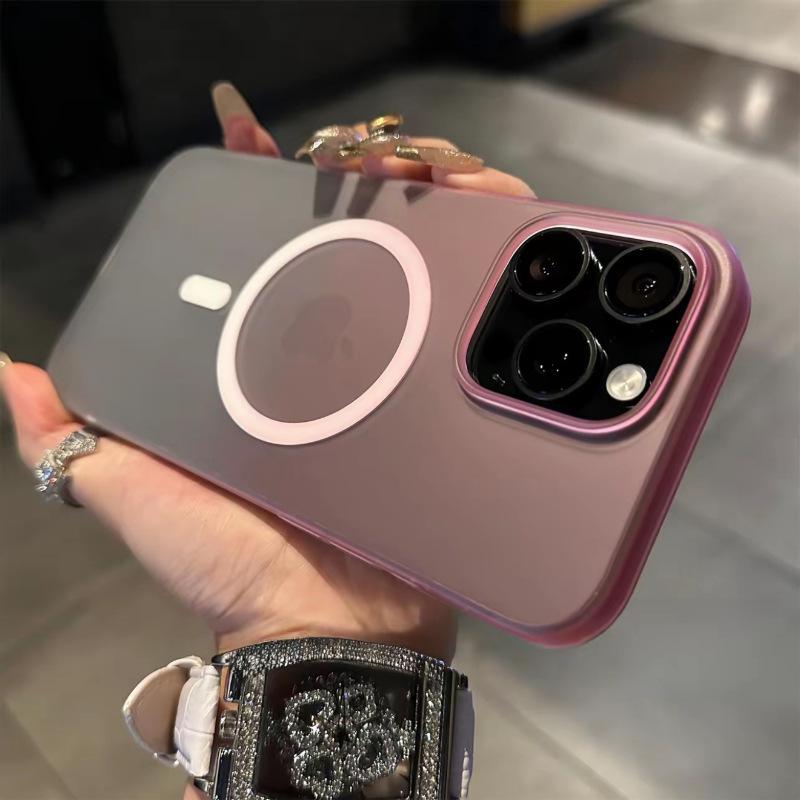Magsafe matte skin feeling gradual change color applicable to Apple iPhone11Pro mobile phone case new 11 simple all-inclusive