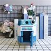 Adjustable Volume Face Recognition Piggy Bank with Password and Automatic Money Rolling for Kids
