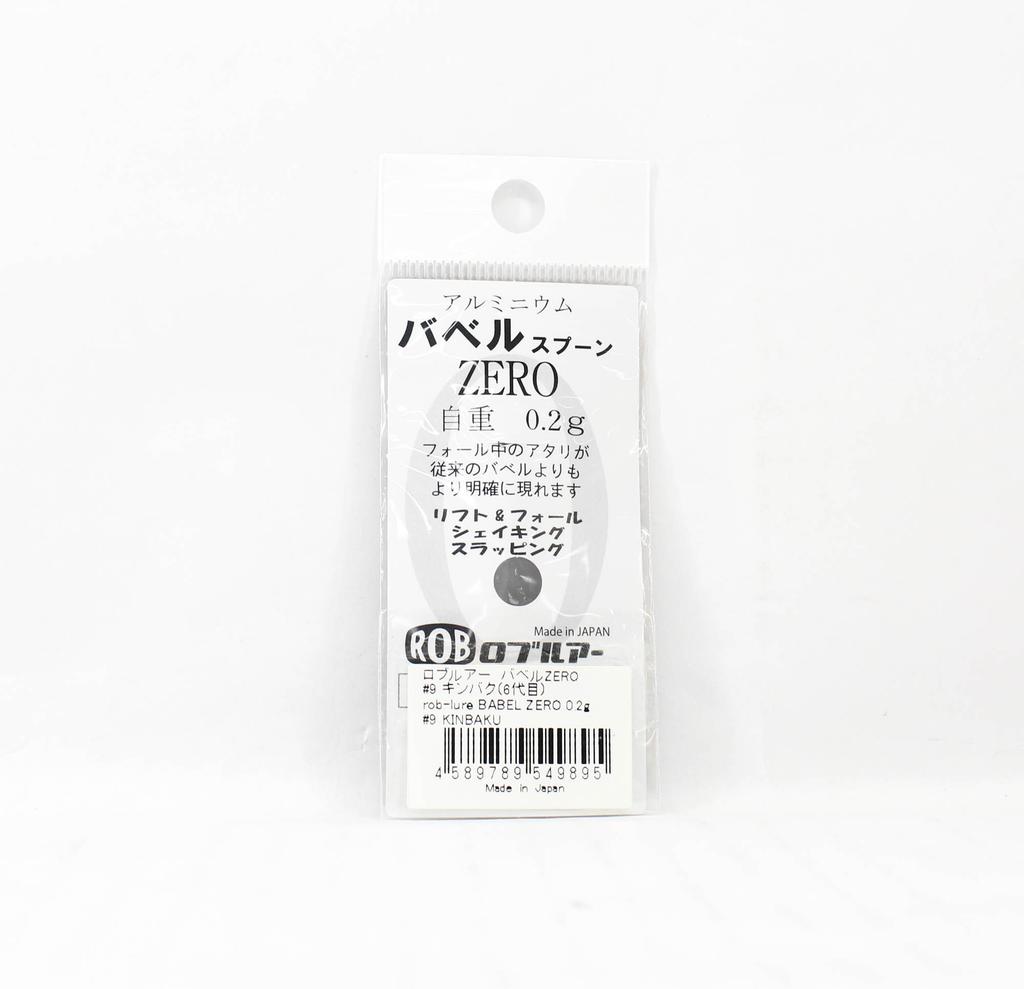 Rob Köder Löffel Babel Zero 0,2 Gramm Sinkender Köder 9 (9895)