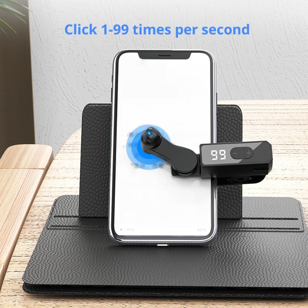Automatyczny Kliker Ekranowy Do Aplikacji na Smartfona, Gadżet do Streamingu Wideo na Żywo, Smartfonowa Gra Dotykowa Ekranowa, Statywy, Przybory do Stukania w Ekran
