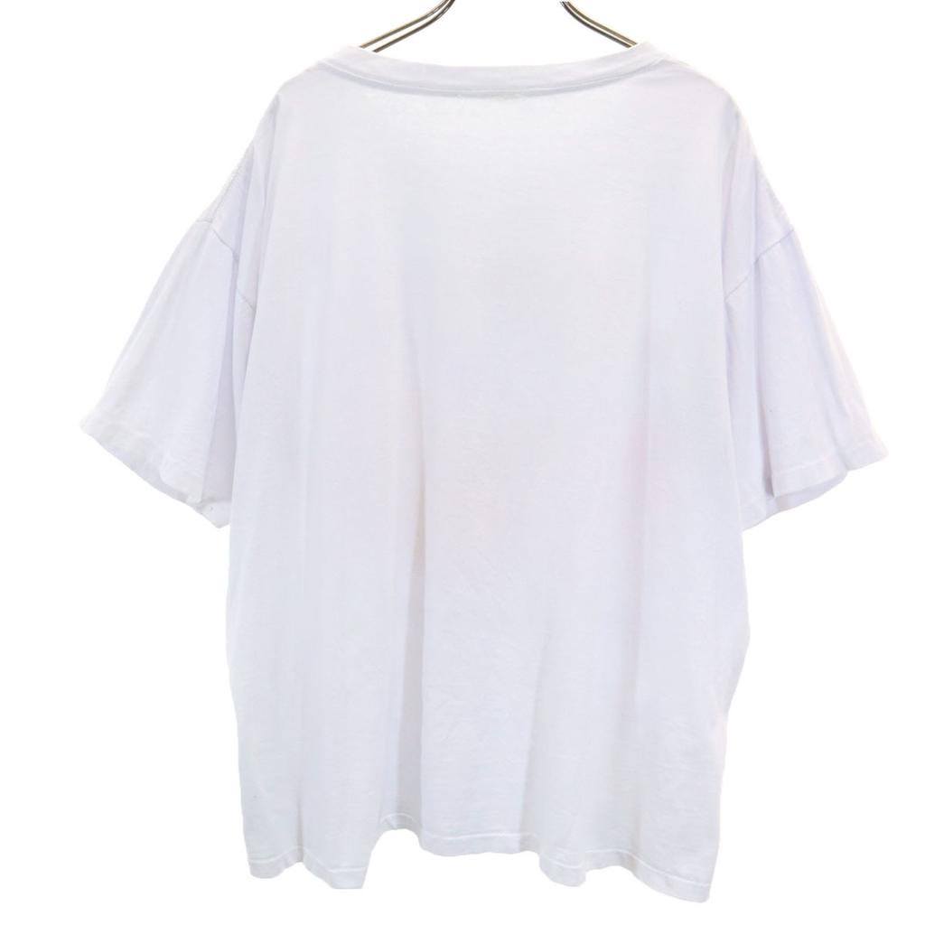 OLD 90s Short Sleeve T-shirt Light Blue Single Stitch Men's Used