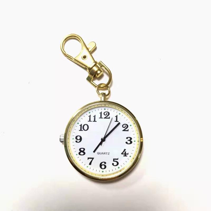 Digital Large Dial Pocket Watch - Ideal for Elderly & Students, with Universal Keychain Design