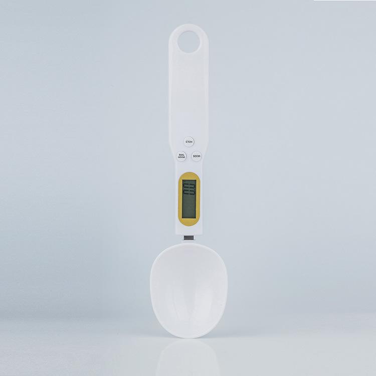 Electronic Measuring Coffee Spoon,LCD Digital Kitchen Scale,Spice High Precision Weights Up To 500g,USB Charging for Cat Food
