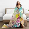 Littlest Pet Shop Blanket  Super Warm Comfortable Plush Throw Blanket For Child Couch Chair Sofa Bed Flannel Bedspread Bed Cover