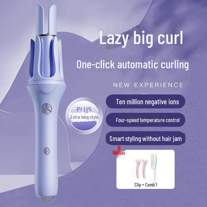 

Автоматическая плойка для волос 32 мм — идеально подходит для создания воздушной челки и крупных волн, без повреждения волос