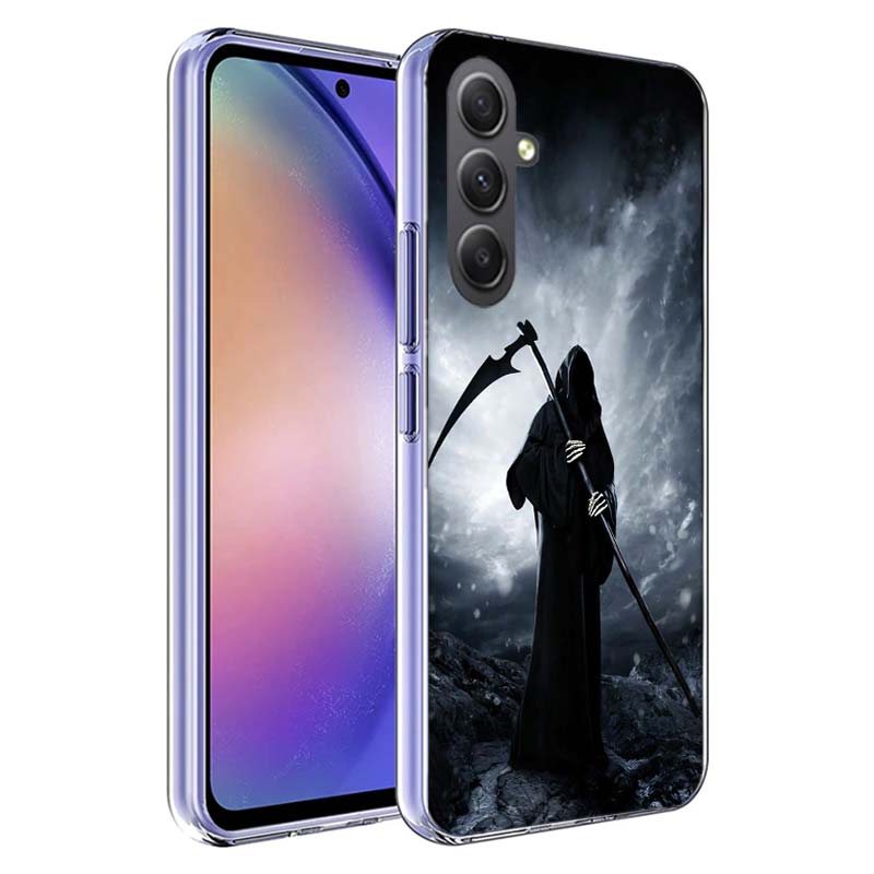 Death Grim Reaper Skull Phone Case For Samsung A70 A50S A40 A30 A20E A16 A26 A36 A56 A17 Galaxy Note 20 10 9 8 A71 A51 A41 A31 A