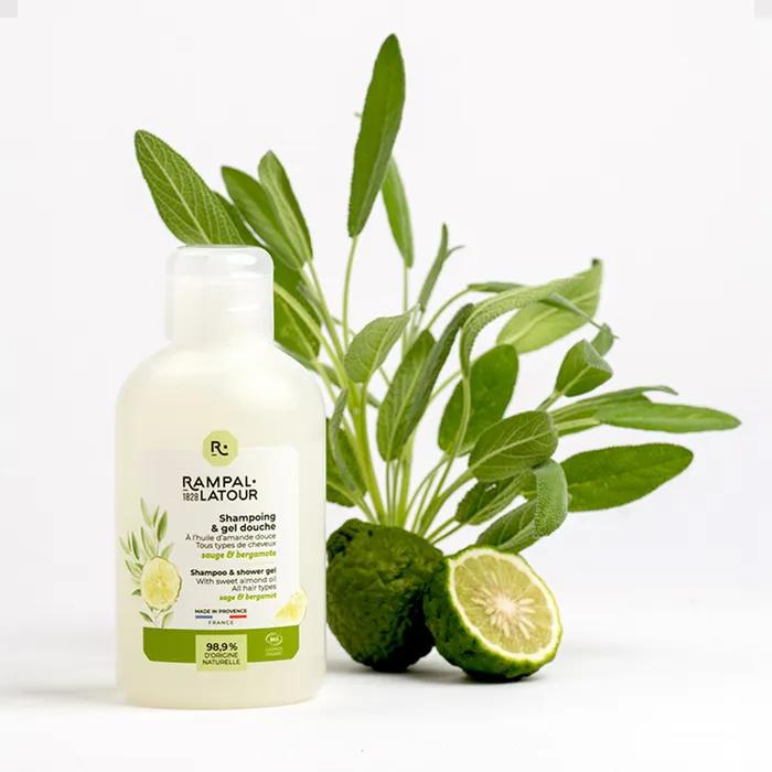 Shampooing Douche Sage Bergamot 250ML (Shampoo & Shower Gel)