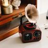 Music Box Phonograph Retro Classical Gramophone Musical Box Table Desk Home Decoration Indoor Artwork Holiday Gift
