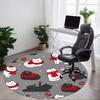 1pc Christmas Cats Office Round Area Rug, Under Office Chairs Bedroom Living Room Home Decor, Room Deco, Available in Various Sizes
