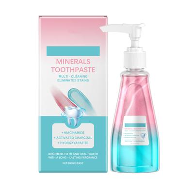Pasta de dientes blanqueadora con niacinamida. Limpia profundamente y protege los dientes. Pasta de dientes blanqueadora para el cuidado bucal.