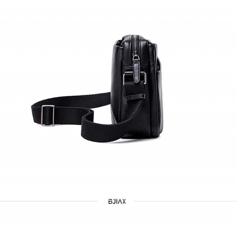 Leather Men's Crossbody Bag Casual Commuting Shoulder New Fashionable Top Layer