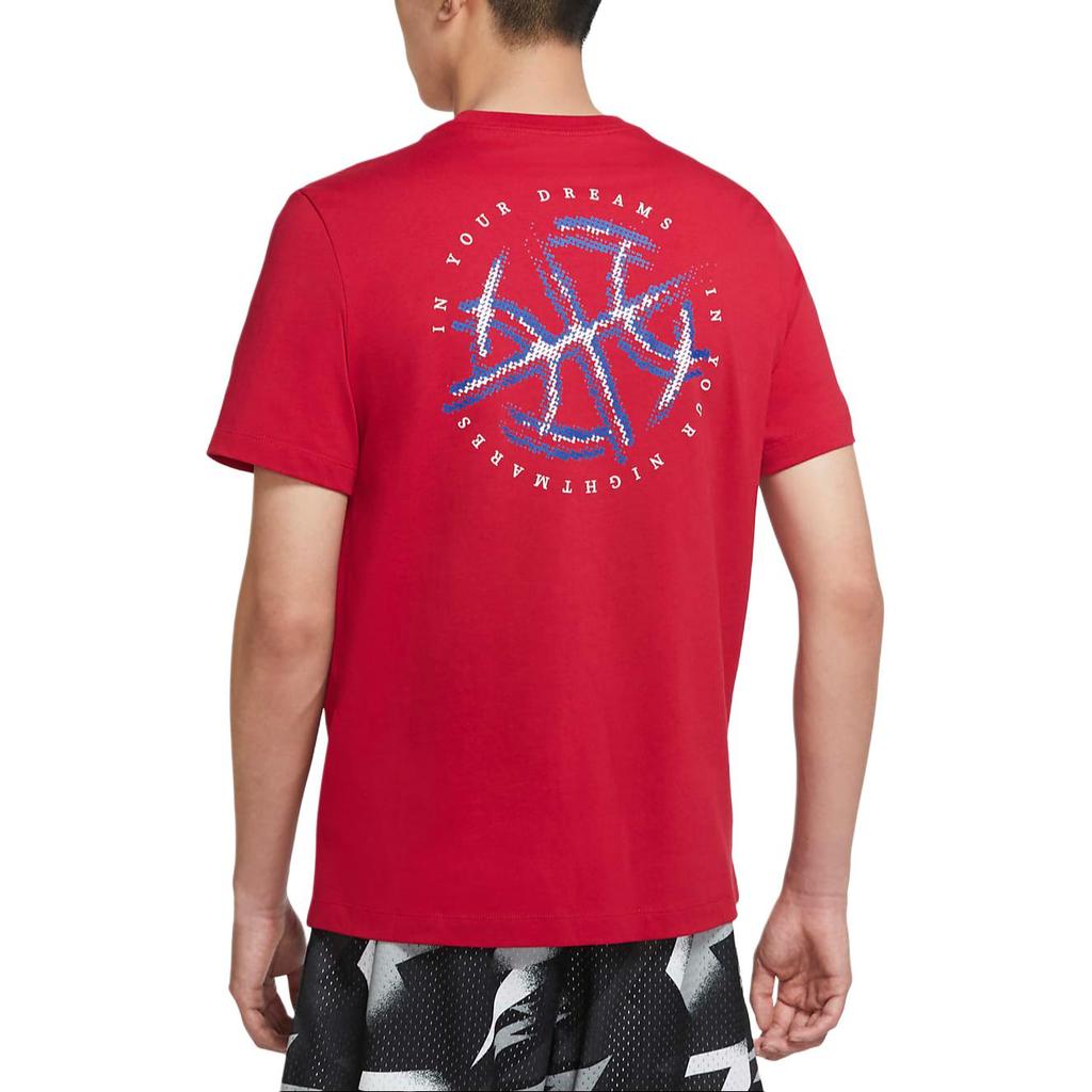 Jordan DNA SS Crew 2 Letter Logo Sports Casual Round Neck Short Sleeve T-Shirt Men T-Shirts Red DA9915-687