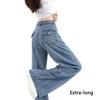 Thin Lyocell Tencel High Waist Relaxed Wide Leg Breathable Denim Pants For Women Summer Casual Pants Oversize Denim Trousers