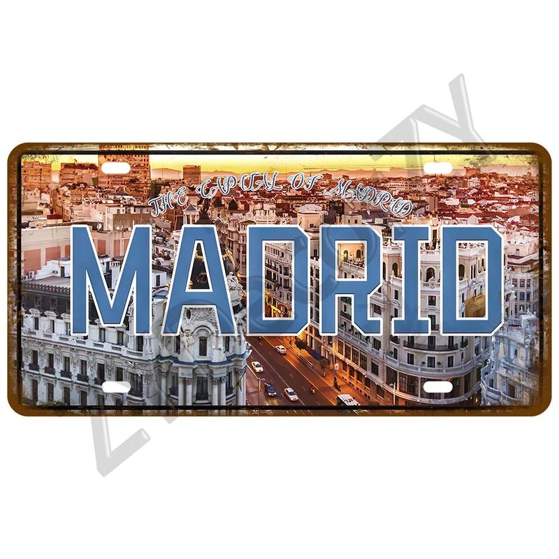 Weißblechschild, Stadt-/Staatsschild, berühmte Stadttafel, Wahrzeichen, Metallschild, Wanddekoration für Garage, Bar, Pub, Club, Hotel, Café, Küche, Zuhause