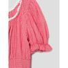 8seconds Gingham Check Crop Blouse Red (114765Ay36)