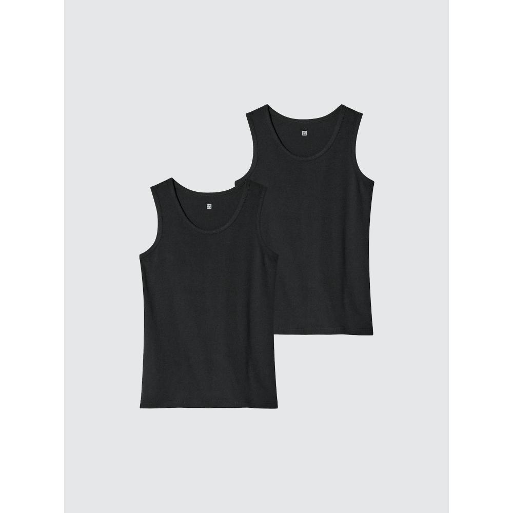 Uniqlo Japan Cotton Inner Tank Top 2 Pack
