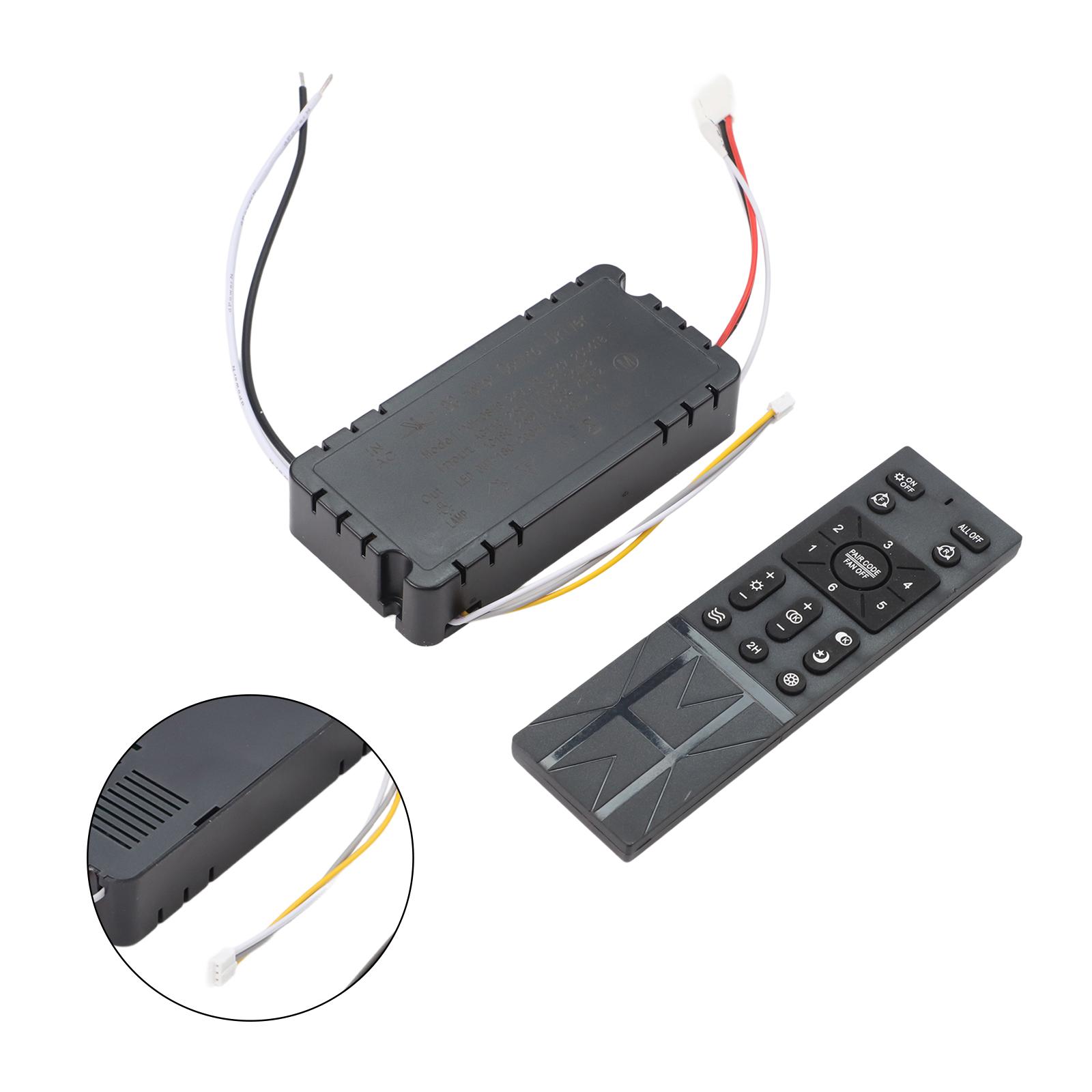 Easy Reset Remote For Fan Light Fan Speed Control Ceiling Fan Remote AC 110V-265V Voltage Compatible With Hongyun Fan China Mainland