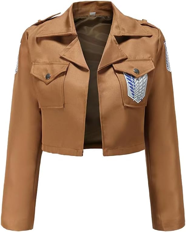 

Attack on Titan Cosplay Scout Regiment Uniform Wings of Freedom Cloak Erwin Hange Mikasa Cosplay Costume School Festival Halloween Gift Unisex Cosplay