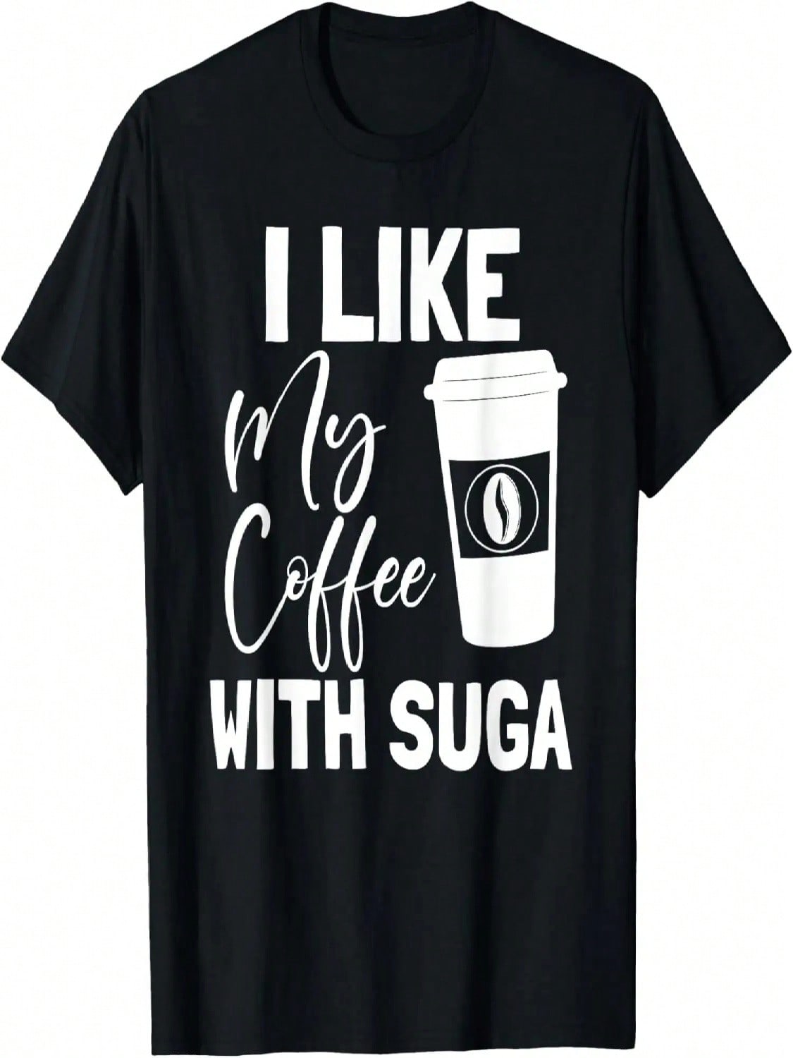 Like My Coffee With Graphic Coffee And GIfts T-Shirt S разноцветный