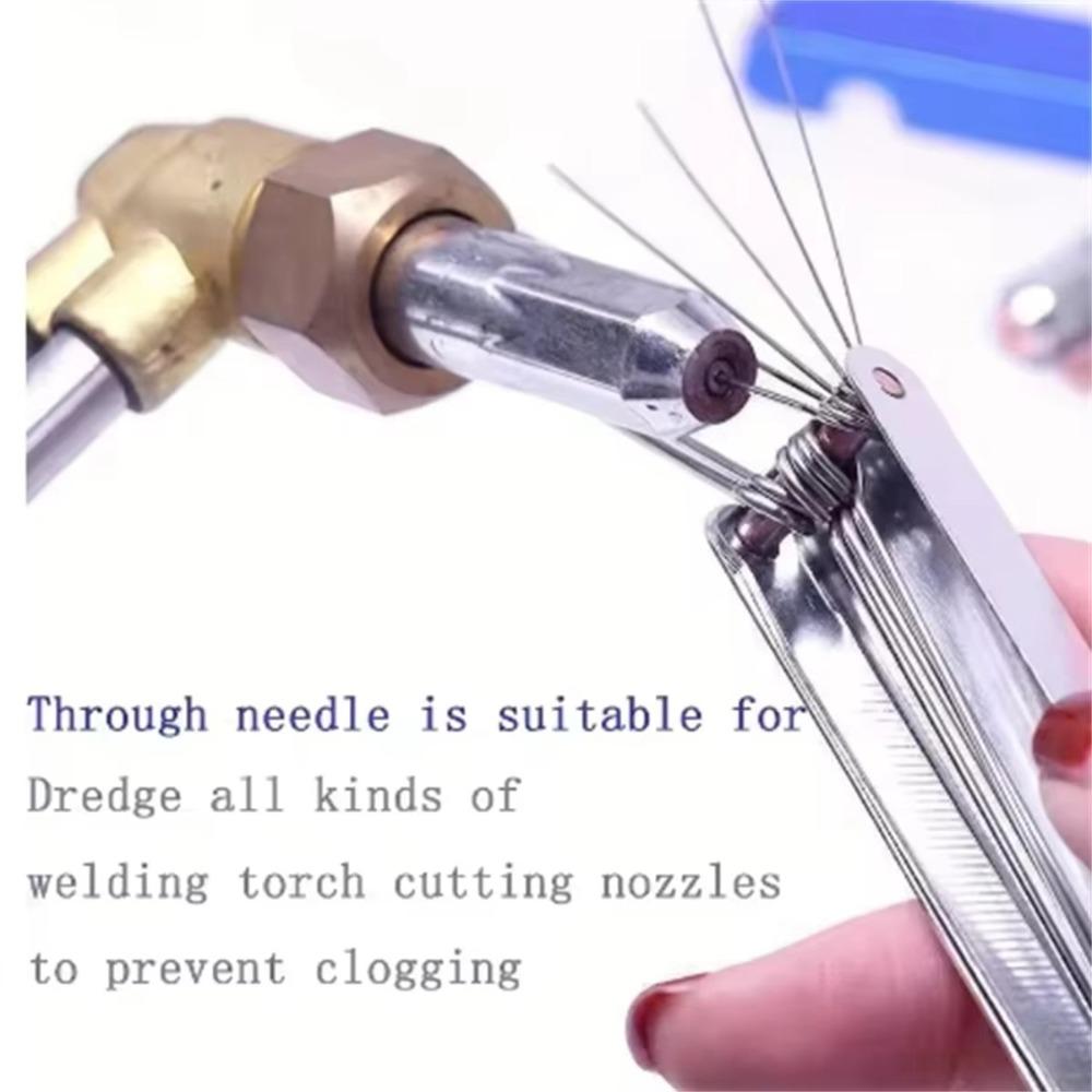 Metal Cleaner Tools Professional Welding Torch Repair Tool Practical Nozzle Needle Kit