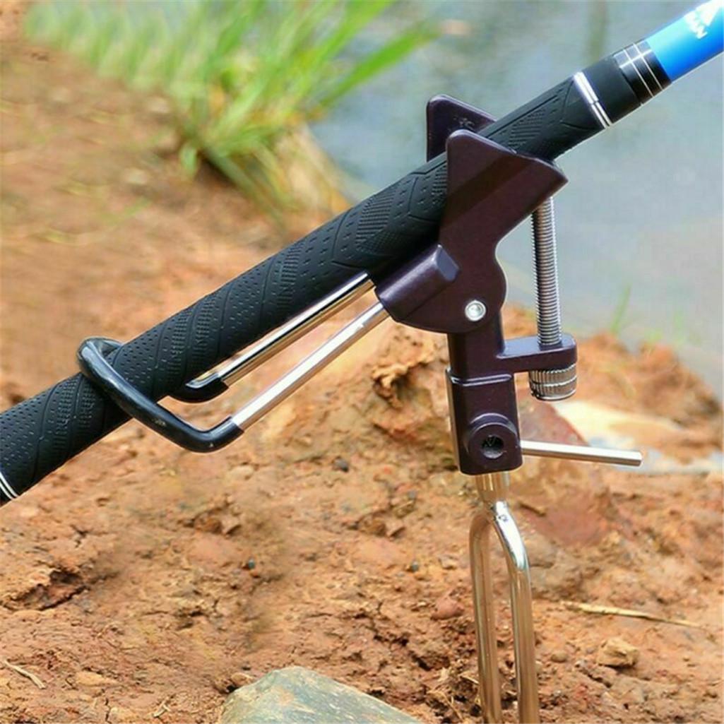 

Держатель для удочки из нержавеющей стали Подставка Кронштейн Держатель для удочки чёрный