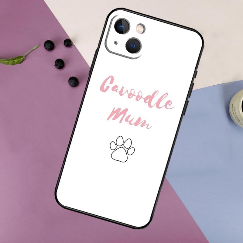

Cartoon Cavoodle Cavapoo Case For iPhone 16 15 14 13 12 11 Pro Max Mini X XR XS Max 7 8 Plus 2 Bumper Cases Cover iPhone 14 Plus