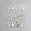 Minimalist 3D Heart & LOVE Line Nail Stickers - Popular TikTok & Xiaohongshu Nail Decals