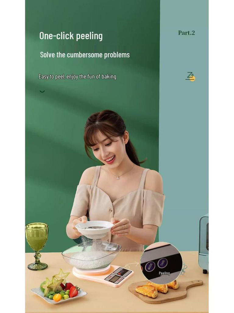 High-Precision Kitchen Electronic Gram Scale for Cooking, Baking, and Medicinal Use