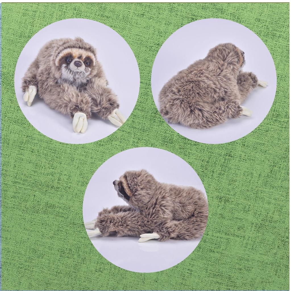 Hyack Sloth Plush Toy Hanging Toy Gift Animal - Realistic, Fluffy, - - [Item]