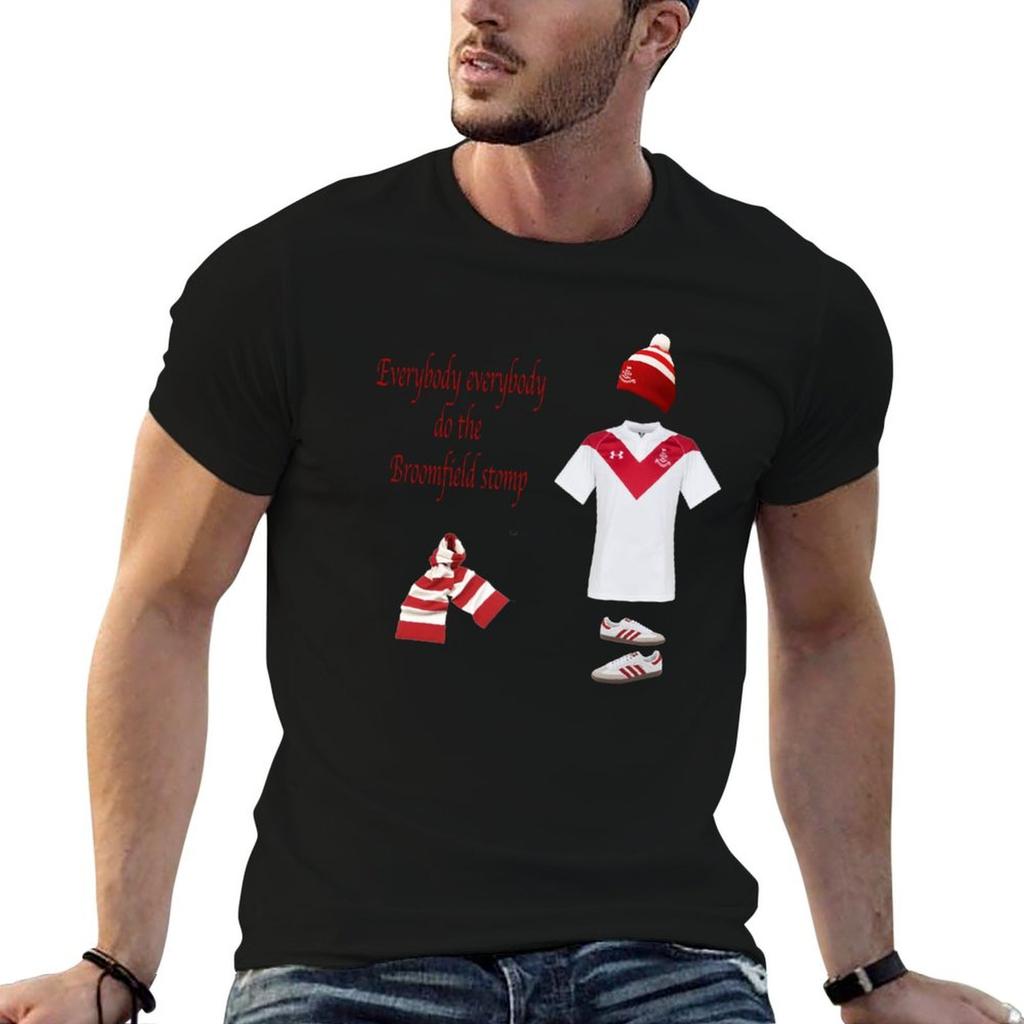 Airdrie fc TShirt Large Size Casual Tee Shirt