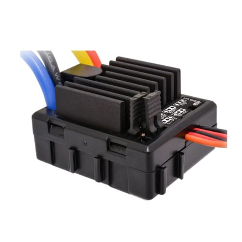 Hi-Tec HT60 (Deans T-Plug Connector) Waterproof Brushed Motor ESC 61170 Amplifier Brushed Motor Speed ??Controller for RC Cars, 1/10, 1/12, 1/16 Scale