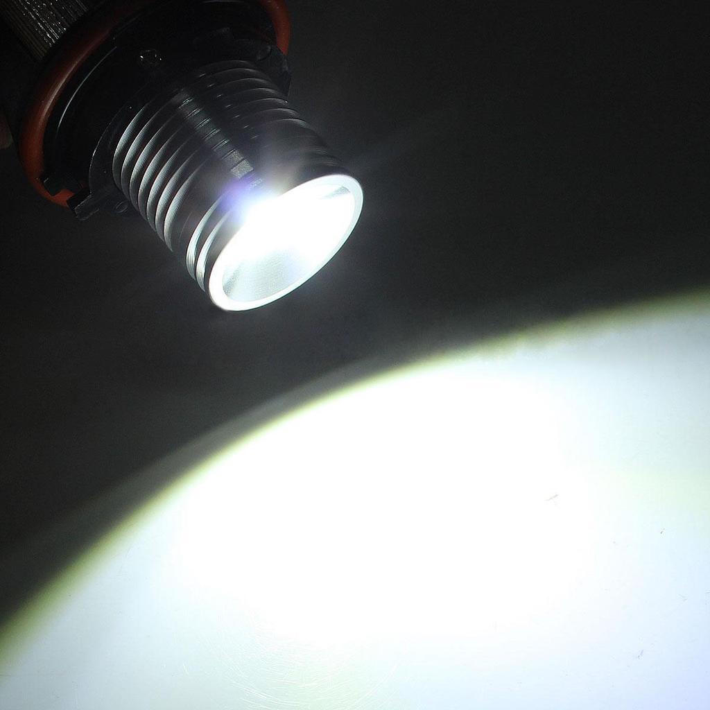 2pcs 6W Canbus LED Angel Eyes Halo Side Marker Light Bulb For BMW E39 E81 E60 