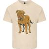 Mastino Francese Dogue de Bordeaux Cane Unisex Maglietta Leggera in Cotone