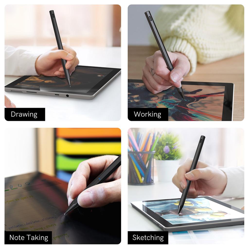 Mmp 2.0 Active Touch Pen for Microsoft Surface Pro 9 for Sony for Asus for Hp Dell Laptops Replaceable Tip Technology Stylus Pen