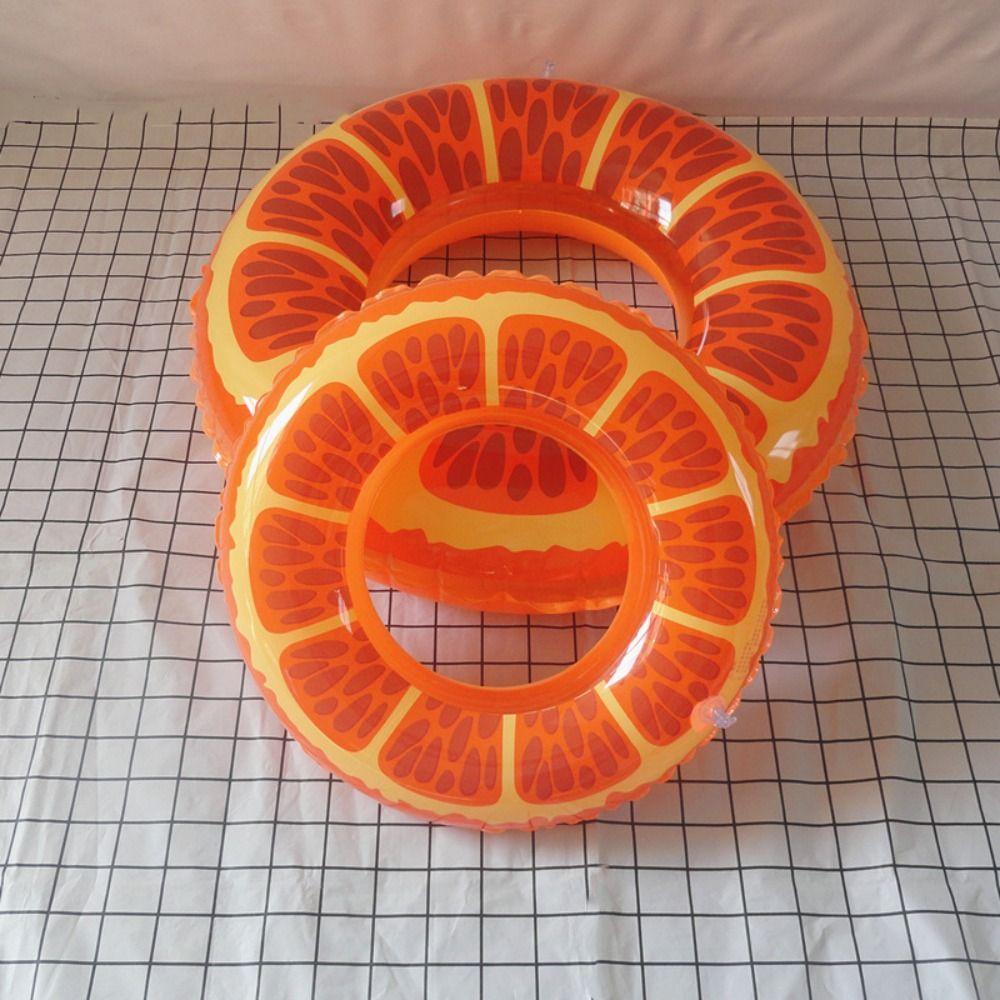 

PVC Floating Ring Single Layer Underarm New Water Sports 53cm-orange