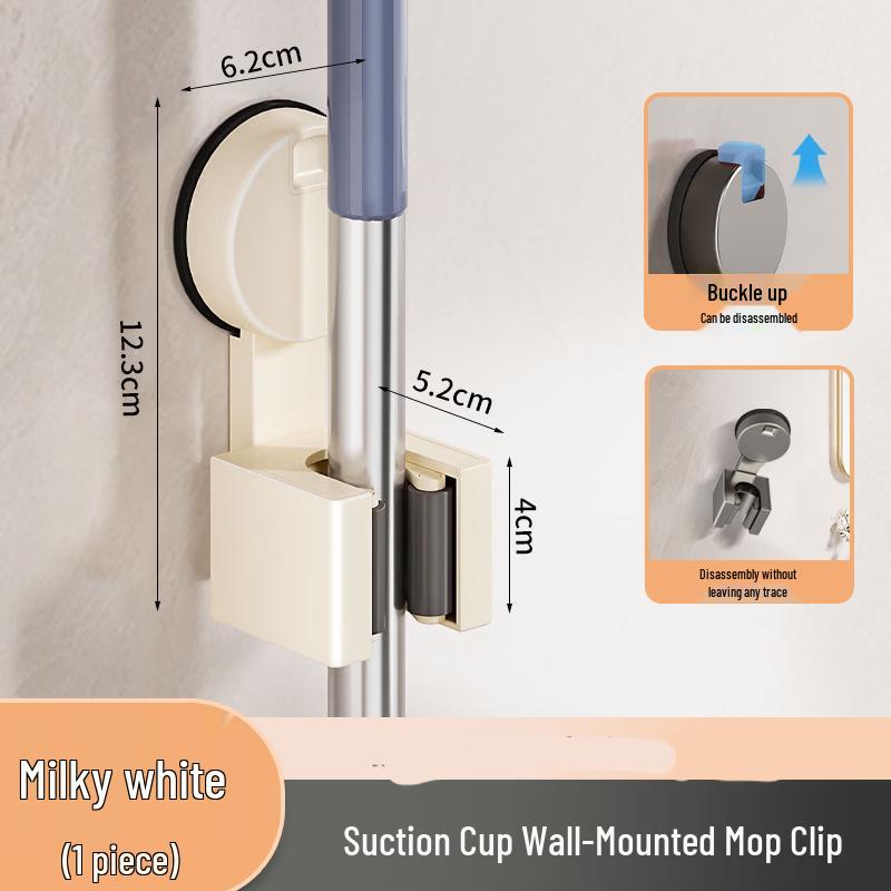 YIXI Wall-Mounted Mop Holder