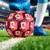 Middlesbrough FootballPrinted Size 5 Soccer Btball, Anti Slip Adult Match Football Souvenir for Football Fans