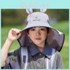 Childrens Cartoon Sun Hat With Wide Brim And Breathable Nylon For Summer Outdoor Play