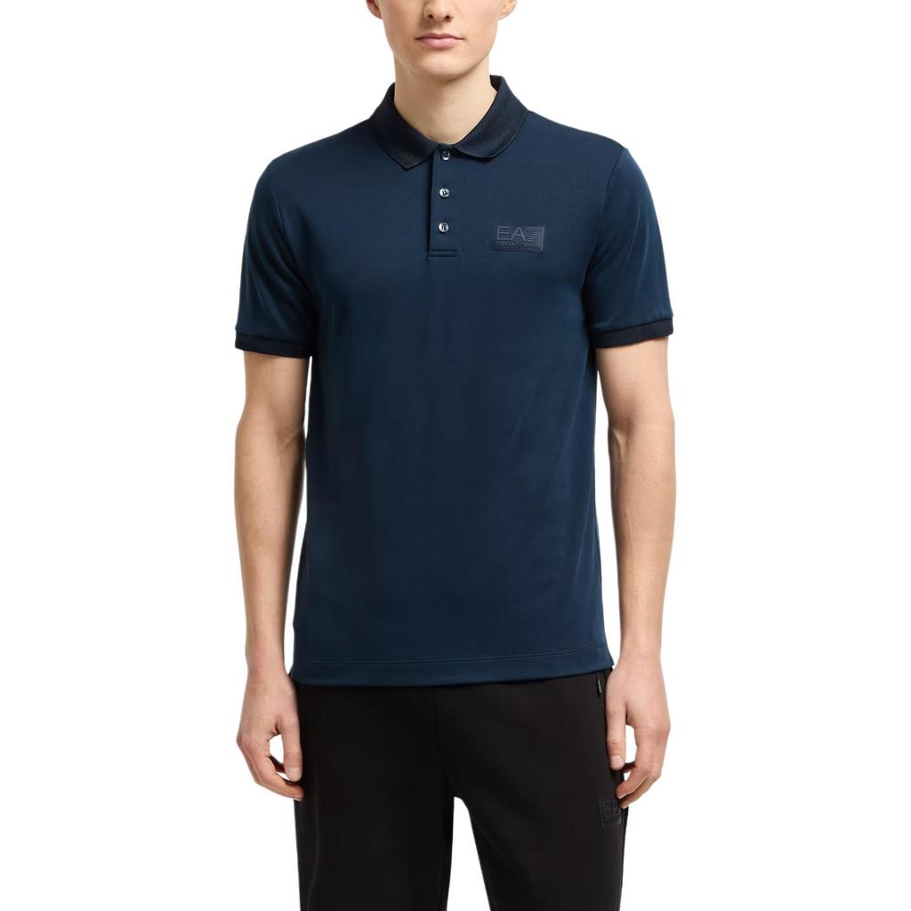 Ea7 EMPORIO ARMANI Logo patch Polo Shirt 7M000090-AF13862-UB102