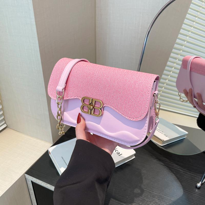 Fashion Retro Light Luxury High Texture Shoulder Armpit Bag Simple and Versatile Fashion Trend Beautiful Handbag