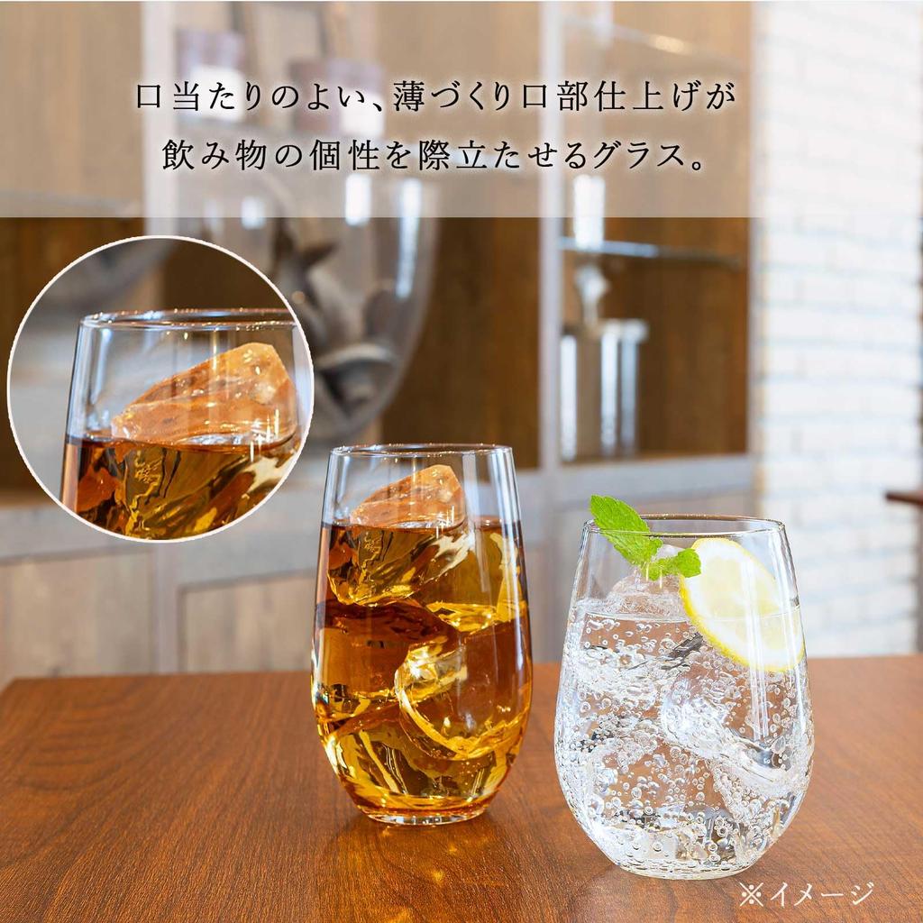 Aderia Sake Set of Made In Tumblers for Cold Tempered Glass for and Modern Sake Suitable for and (ADERIA) [Dishwasher-safe Glasses, Tenel, 210ml, 3,