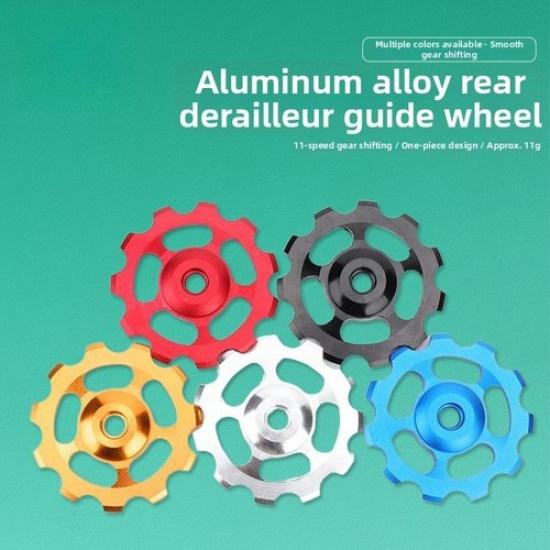 CNC Machined Derailleur Pulley For Cycling Aluminum Alloy Construction