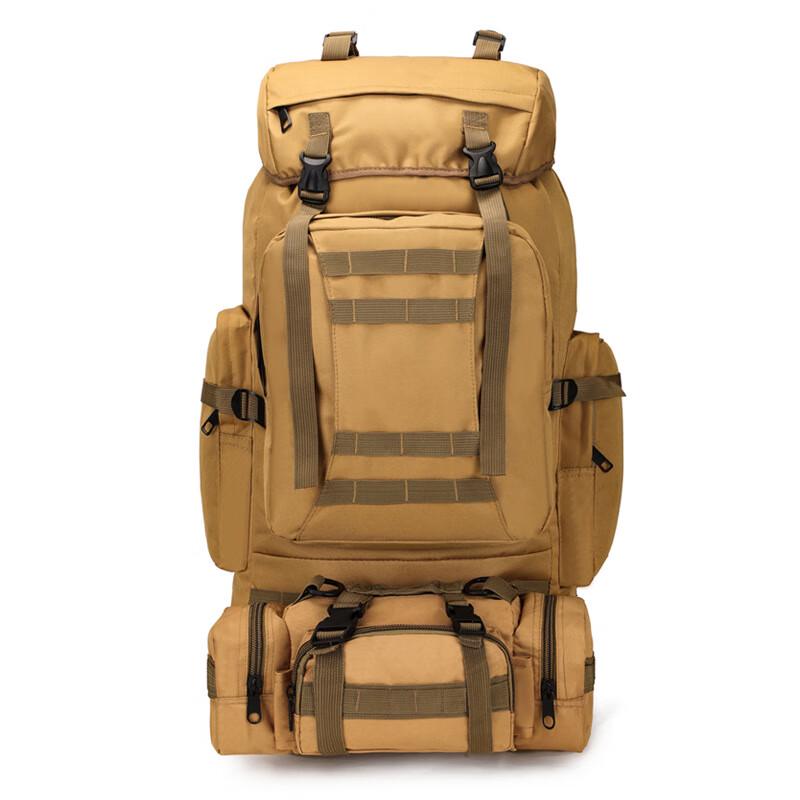 80L 2-in-1 Detachable Hiking Tactical Backpack