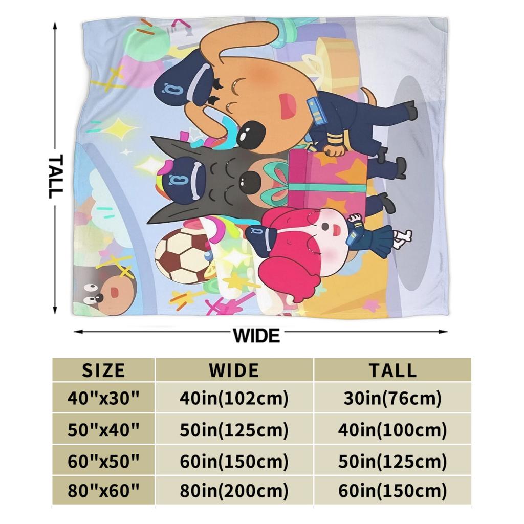 Coperta Calda Morbida per Bambine Bambini Picnic Sceriffi Labrador Coperta da Lancio Copriletto in Flanella per Camera da Letto Grafica Copri Divano Letto