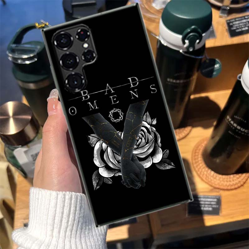 Band B-Bad O-Omens Cases Phone Case for Samsung Galaxy S26 Ultra S25 Edge S24 S23 FE S21 Plus S20 S22 S10 Cover TPU Capa Shell S