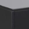 Black Mitra BEDSTAND 40x61x30cm WITH DRAWER MDF