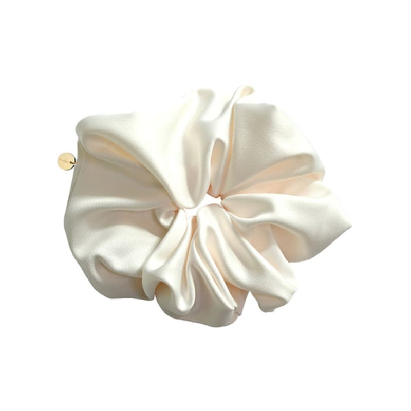 Oooho Oooho Classic Scrunchie - Ivory