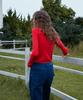 GREENBUTTER Soft Knit Turtleneck (Red)