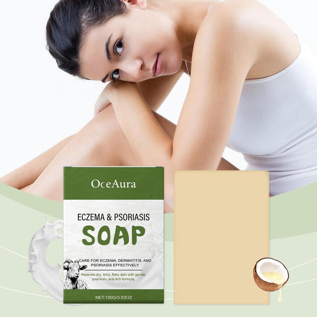 OceAura  Soap - Moisturizing & Soothing for Dry Skin, Hydrating Cleanser for Smooth & Supple Complexion