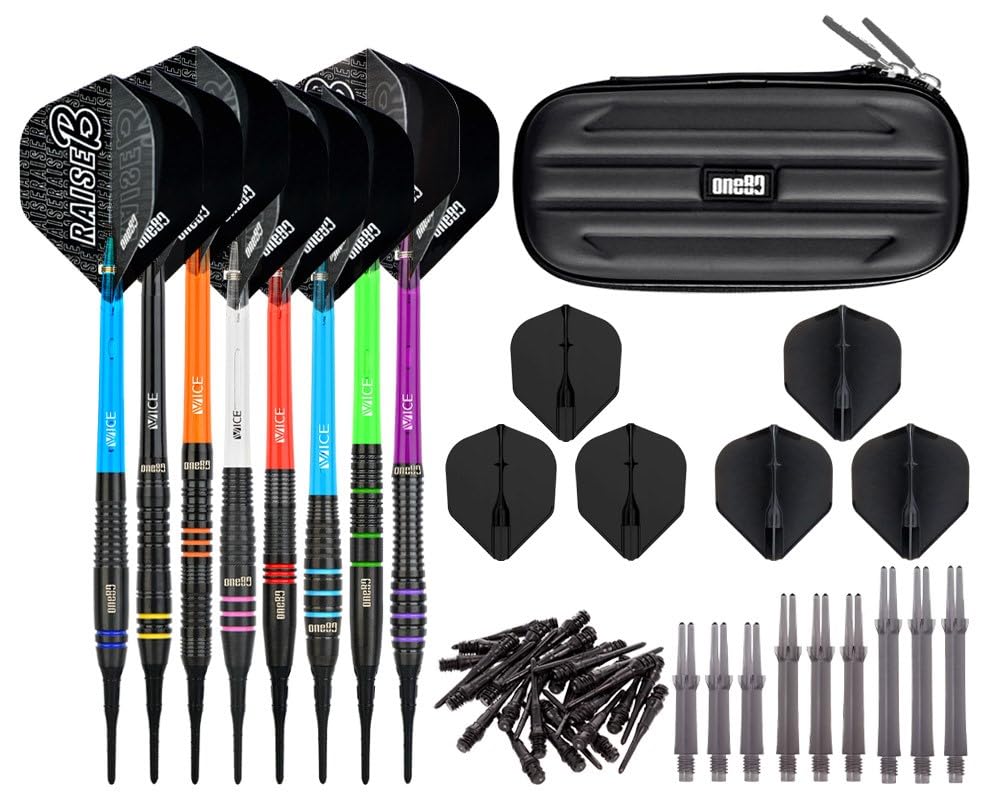 

a full set of tungsten darts for beginners to try out different settings Aqua,